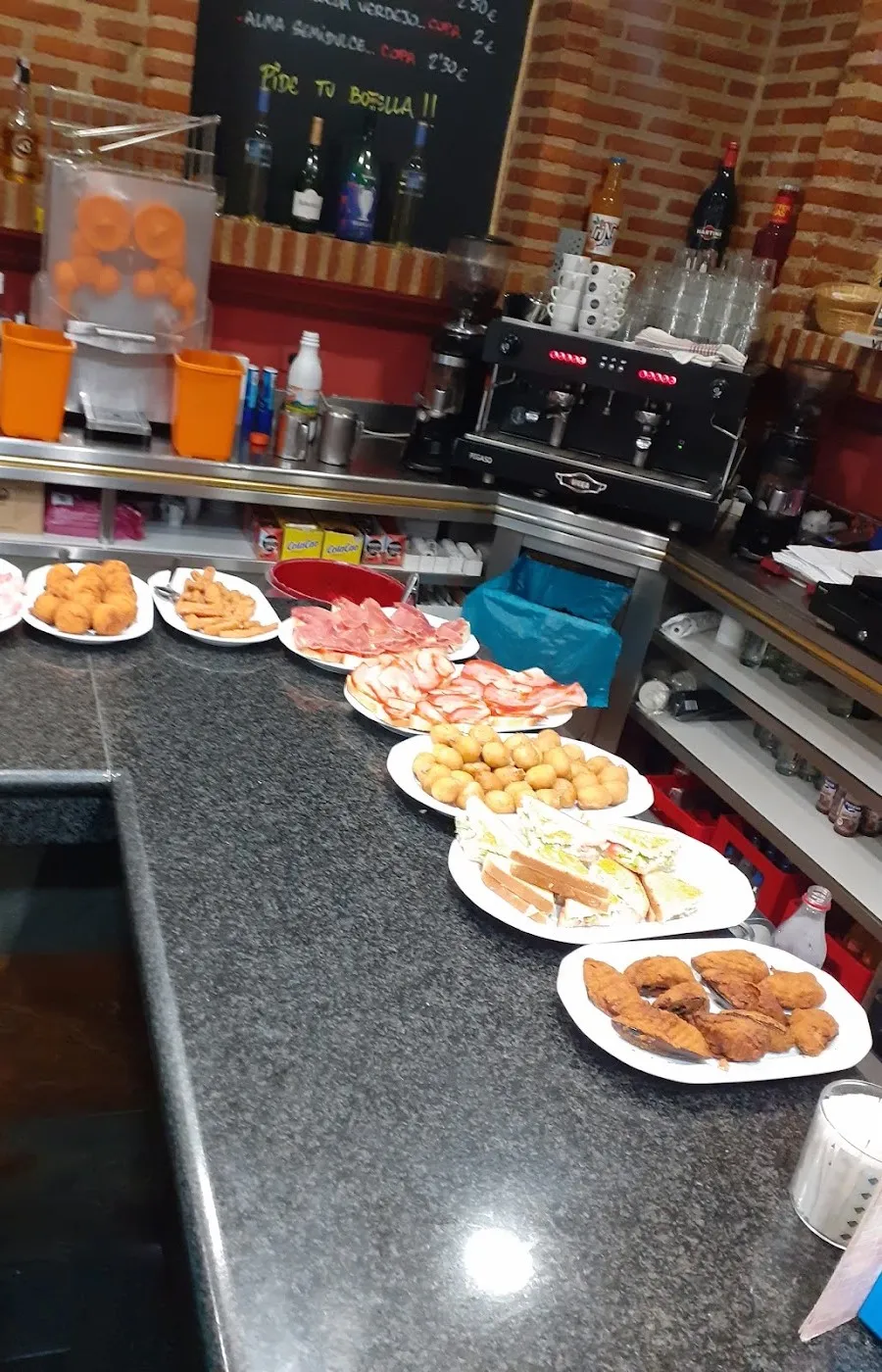 Aperitivos del día